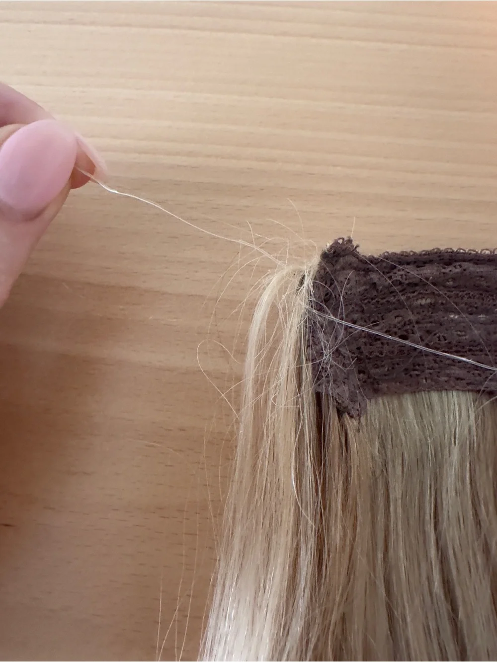 Hidden Crown Halo Extension - Natural Blonde